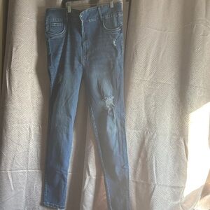 Women's Skinny Jeans - Blue